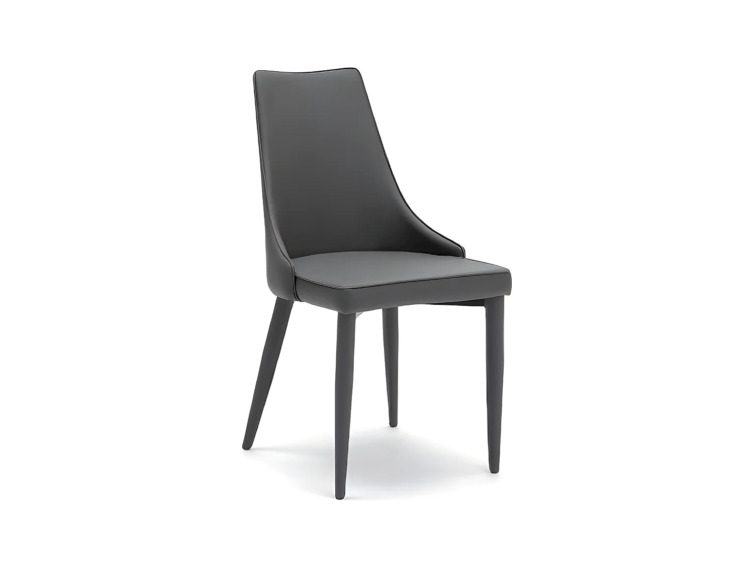 Lot de 2 chaises Myriam - Gris