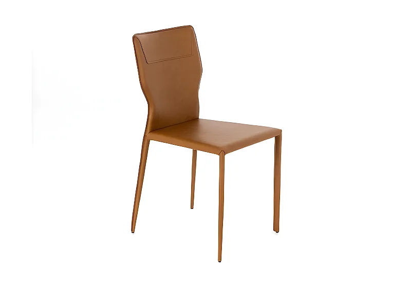 Lot de 2 chaises Kim - Marron