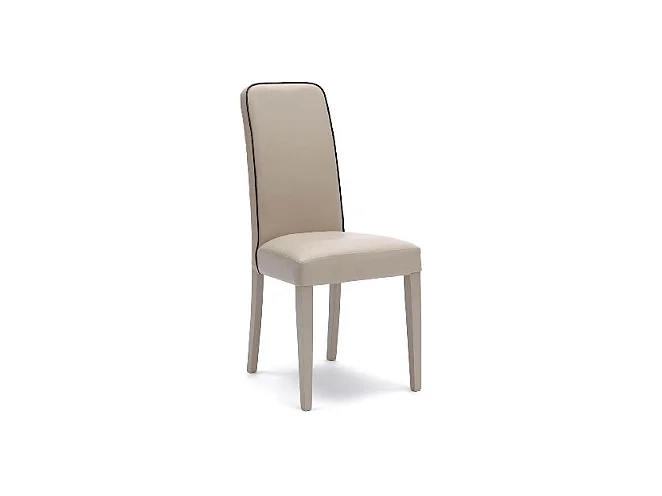Lot de 2 chaises Anita - Beige, brun