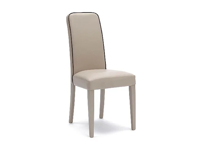 Lot de 2 chaises Anita - Beige, brun