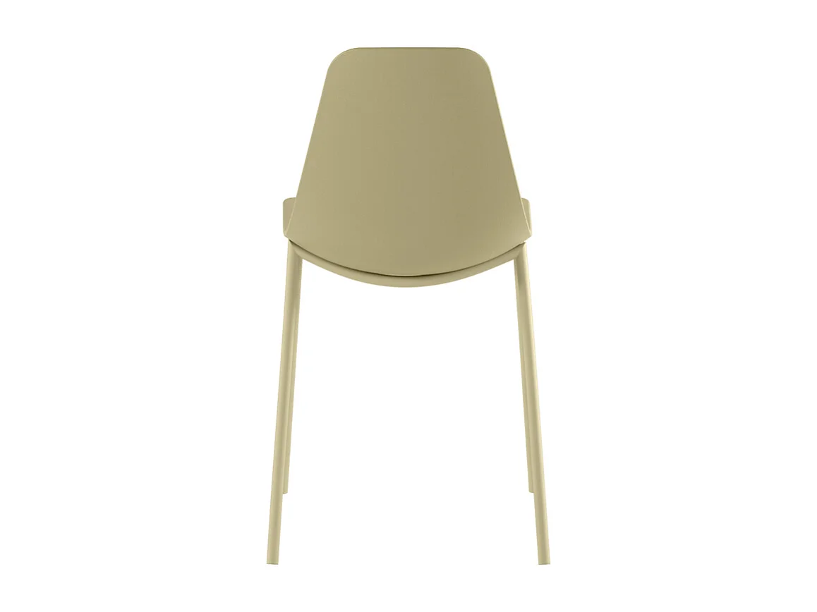 Lot de 4 chaises Frida - jaune