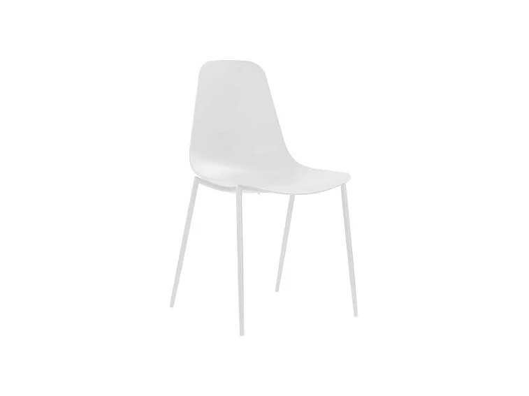 Lot de 4 chaises Frida - Blanc