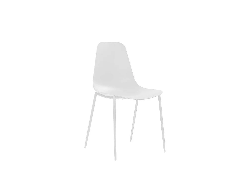 Lot de 4 chaises Frida - Blanc