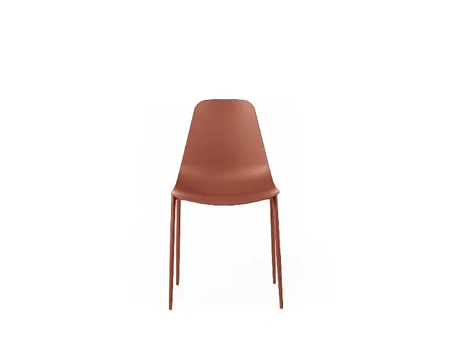 Lot de 4 chaises Frida - Orange