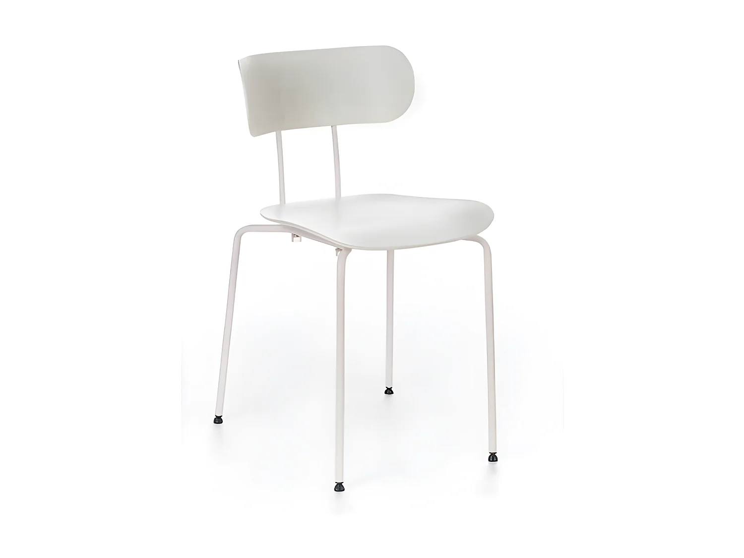 Lot de 4 chaises Fly - Blanc