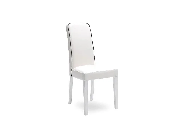 Lot de 2 chaises Anita - Blanc, Gris