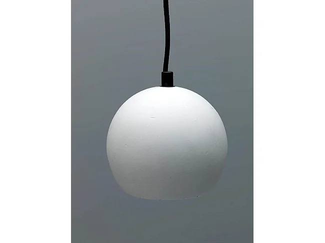 Tenis - Szara metalowa lampa wisząca