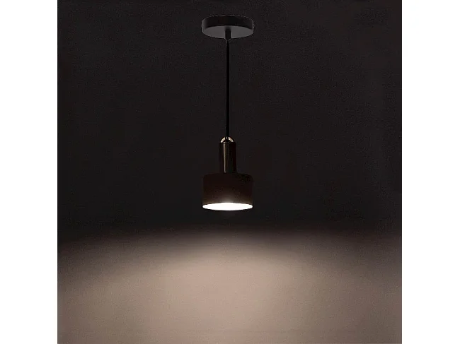 Sirio - Pendelleuchte aus schwarzem Metall