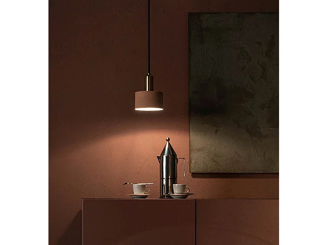 Sirio - Pendelleuchte aus schwarzem Metall