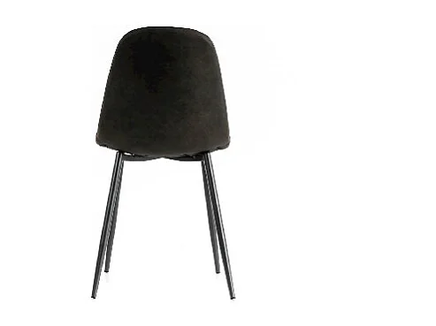 Silla de piel sintética 44 cm x 50 cm H. 84 cm 4 piezas