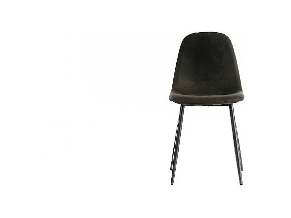 Lot de 4 chaises Brigitte - Gris