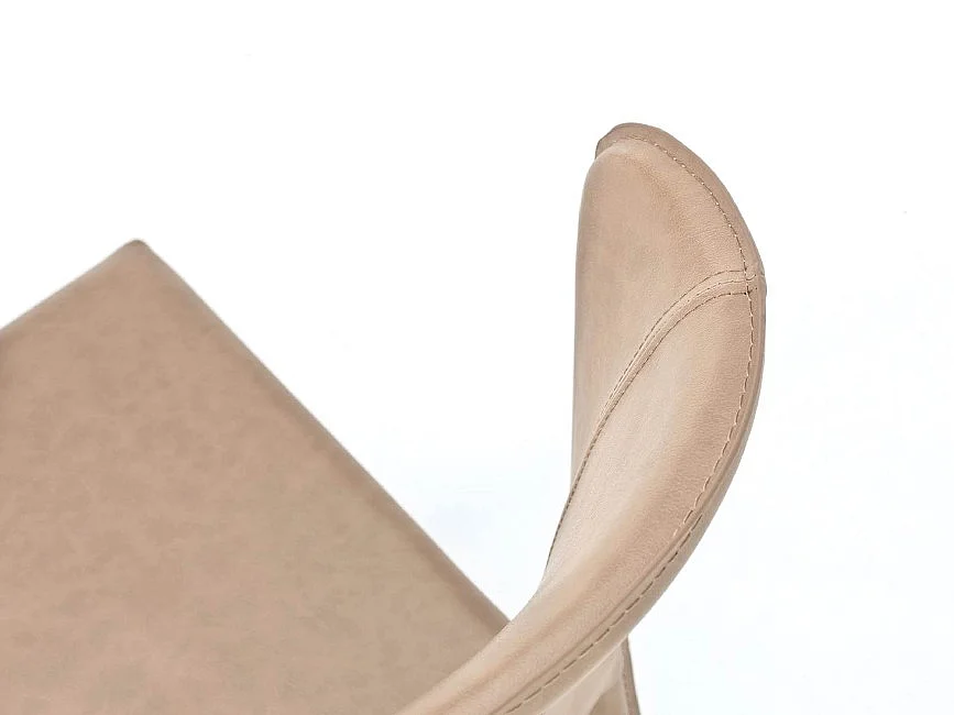 Break - Sedia in ecopelle tortora 4 pz