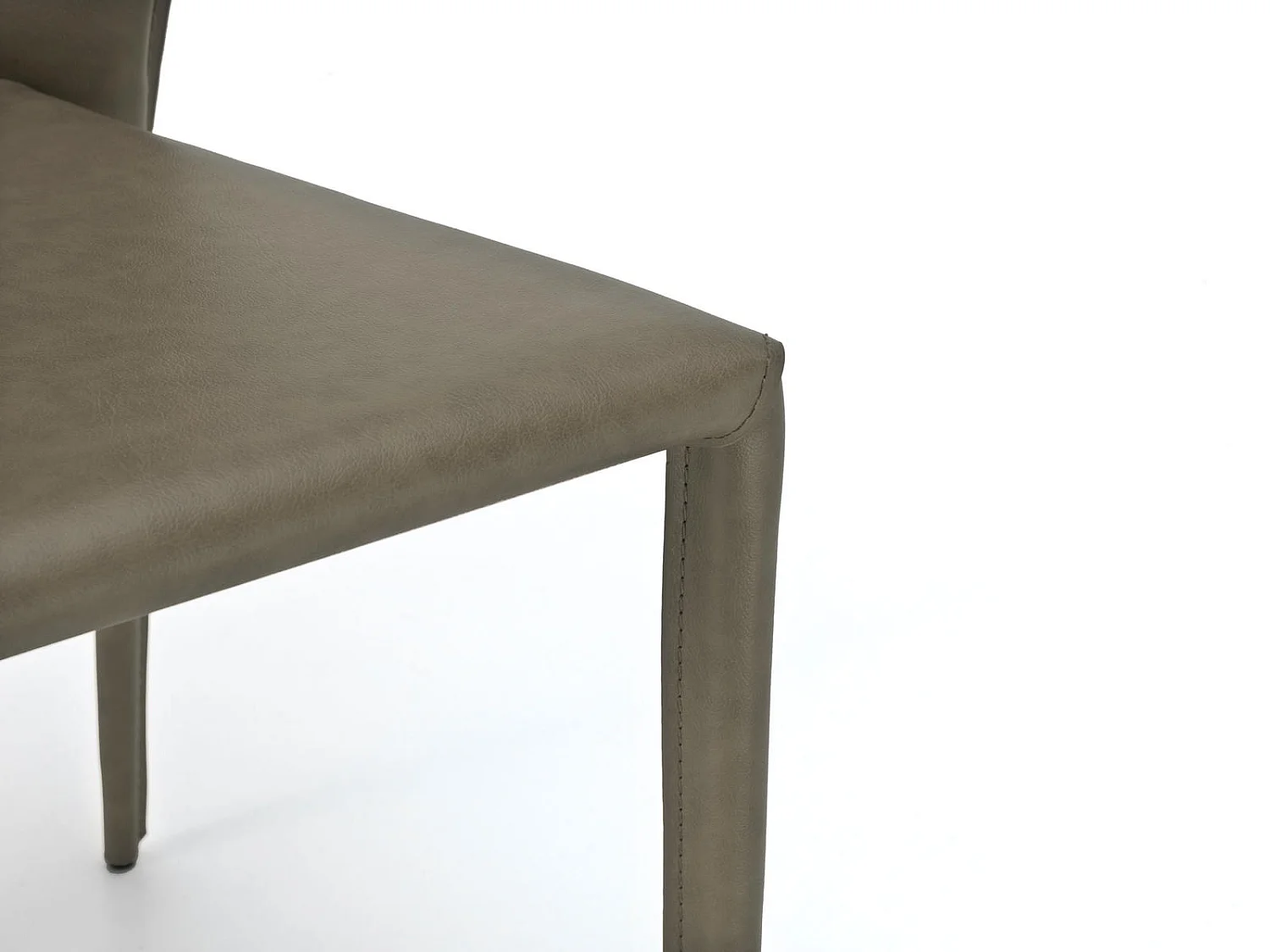 Break - Sedia in ecopelle tortora 4 pz