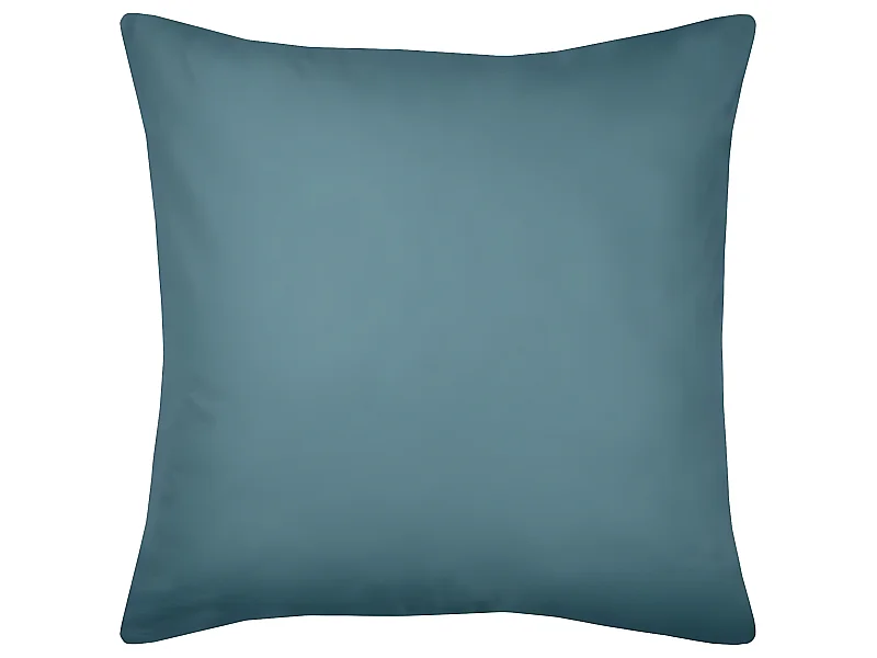 Funda de almohada lisa en algodón orgánico