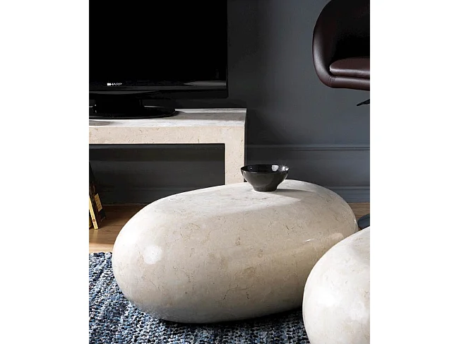 Table basse Moderne - Small - Beige