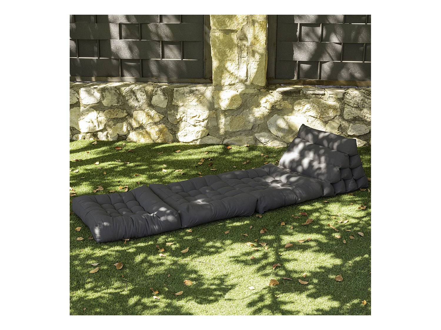 Colchón de suelo modular gris oscuro PYRAMIDE - SACASA