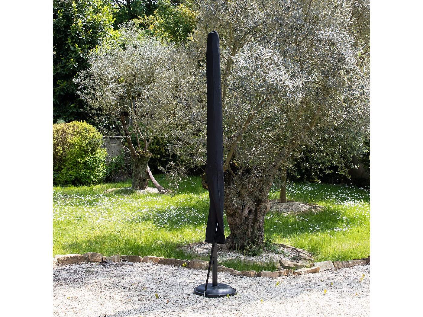 Housse Beige Parasol Excentré Housse Parasol Excentré Giardini Del Re - 300x400 Cm - Beige Imperméable Housse Parasol Décentré