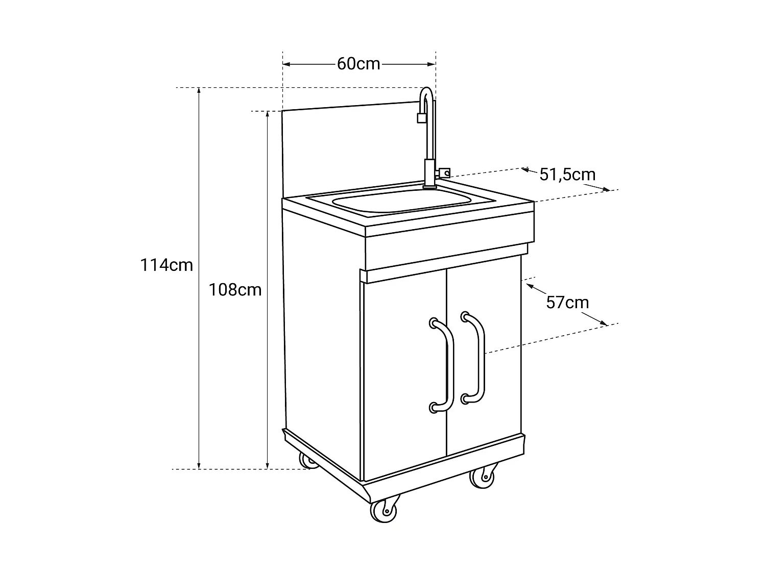 Meuble d'appoint EVIER FIDGI - COOK'IN GARDEN