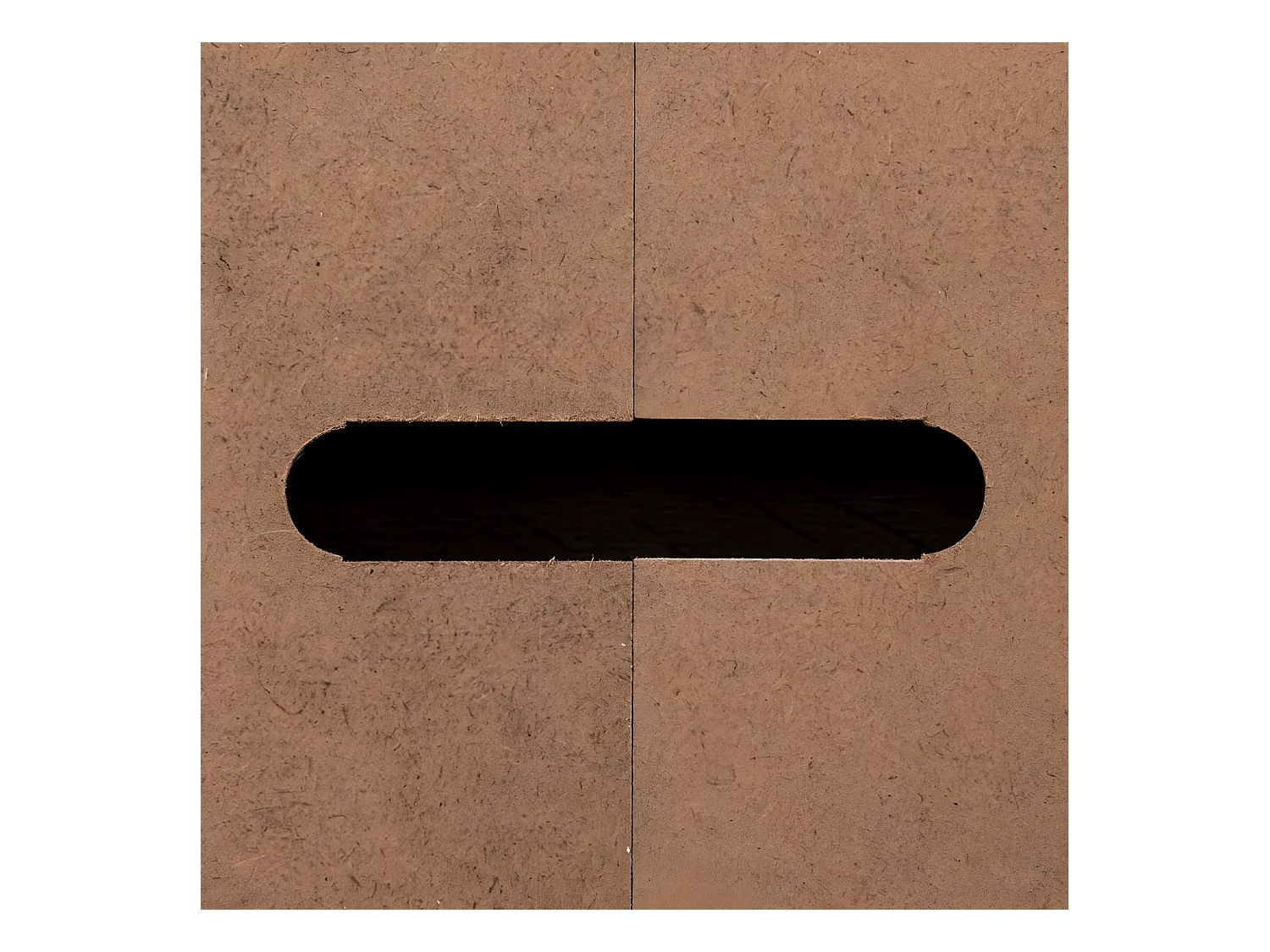 Commode 5 Tiroirs Design "Dolo" 118cm Naturel