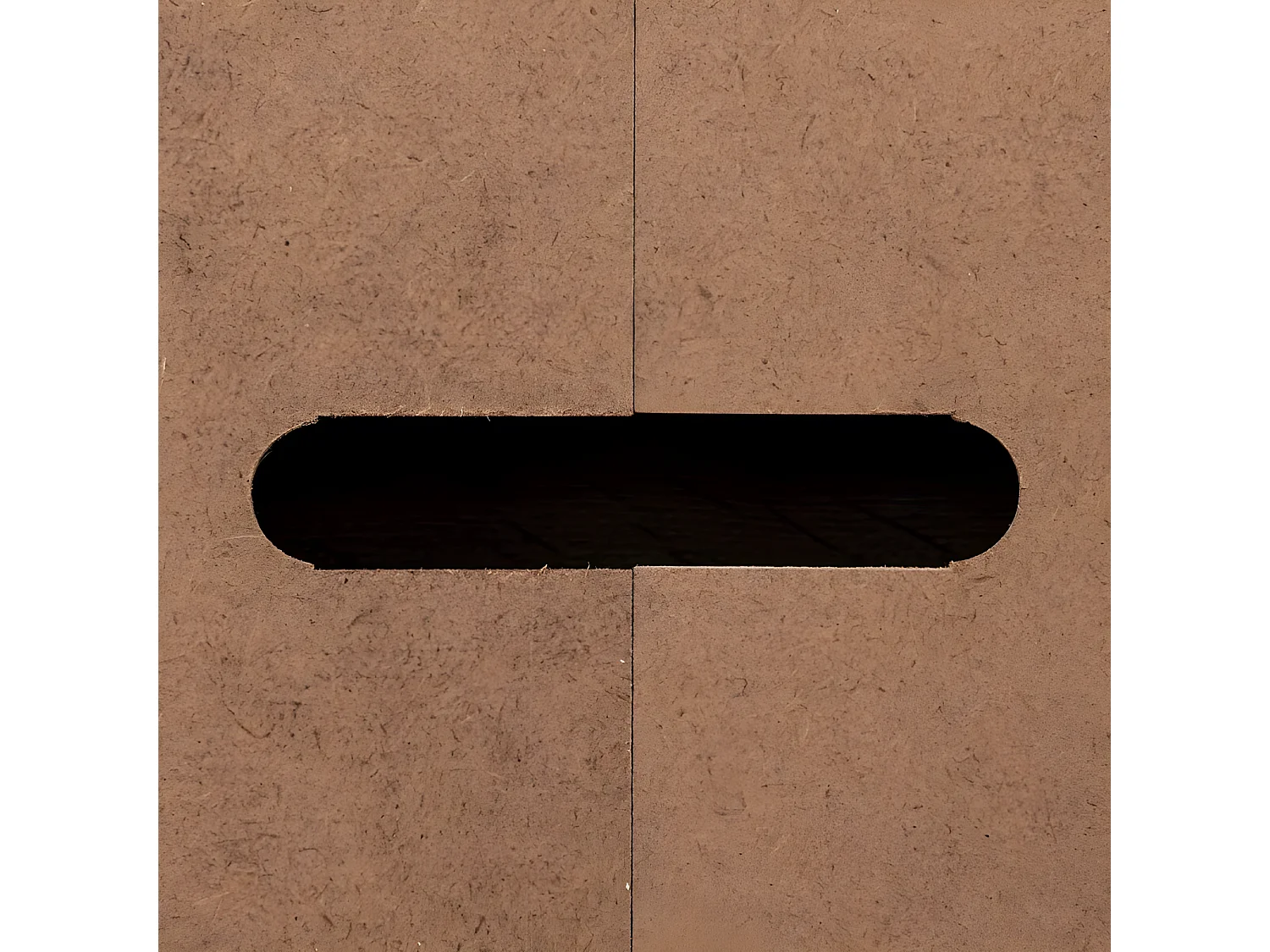 Commode 5 Tiroirs Design "Dolo" 118cm Naturel