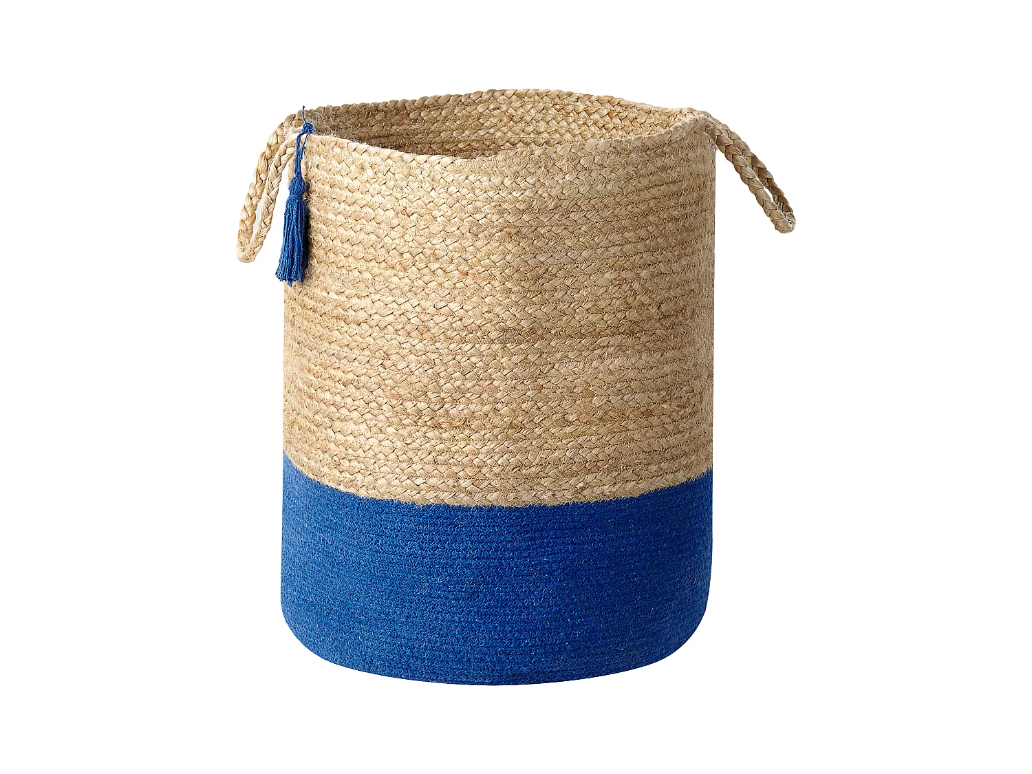 Set di 2 cestini GAJAR Iuta Blu marino