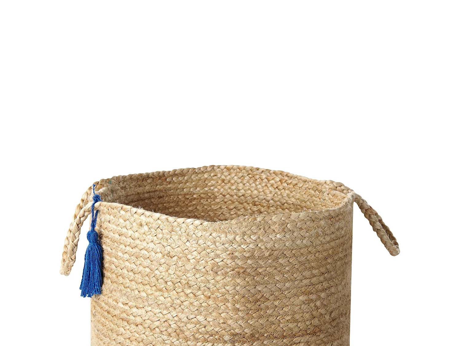 Lot de 2 paniers GAJAR Jute Bleu marine