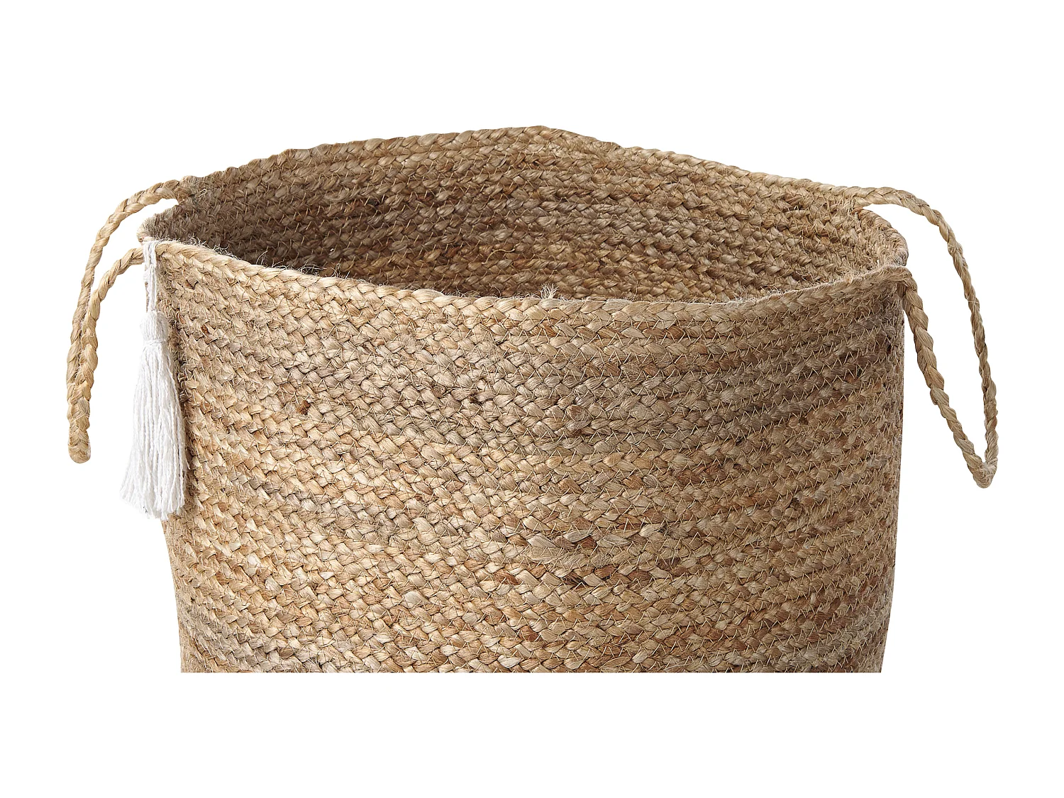 Set van 2 manden GAJAR Jute Wit