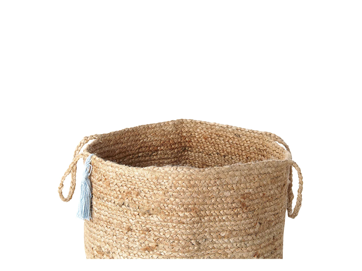 Set van 2 manden GAJAR Jute Lichtblauw