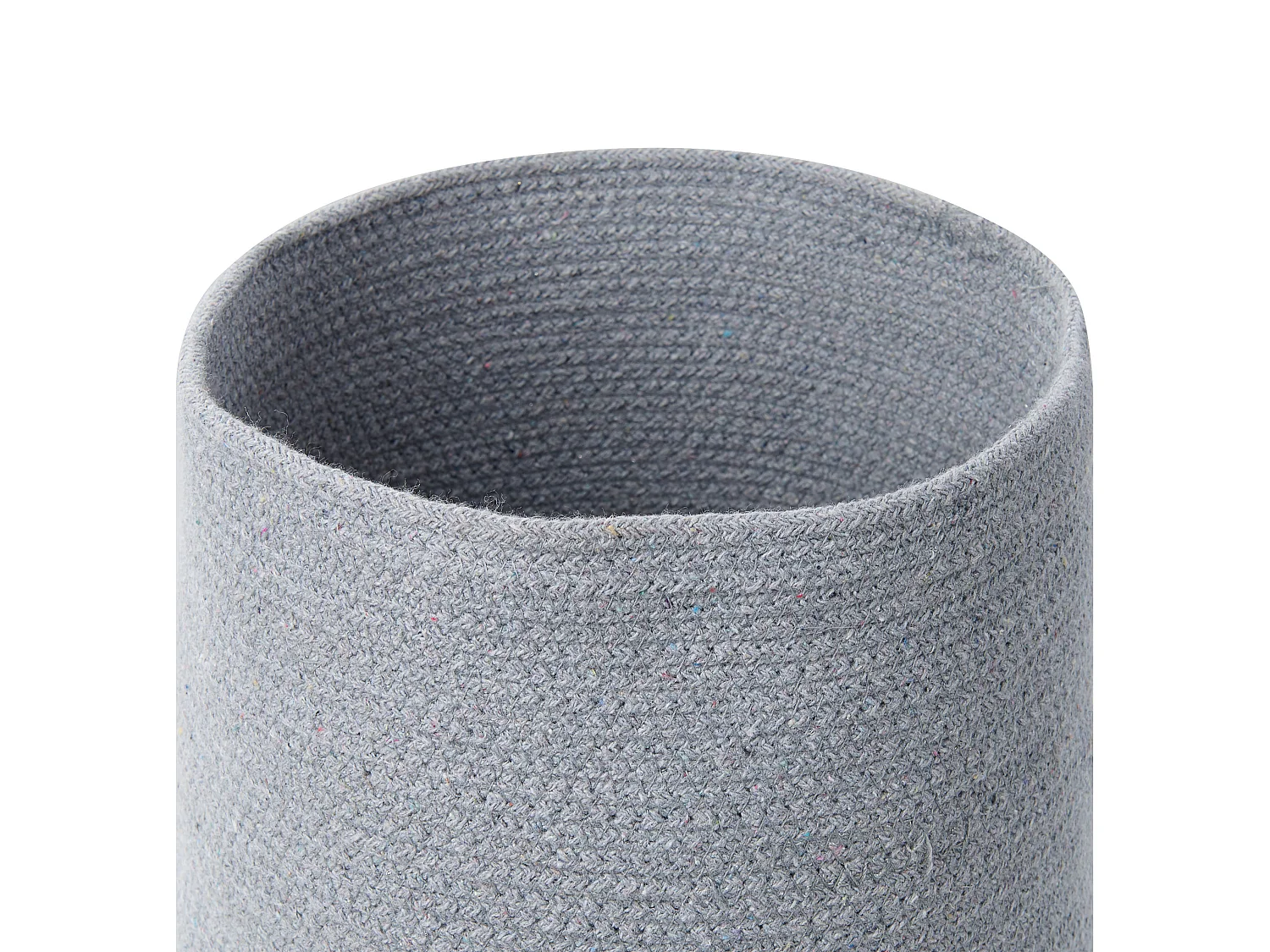 Aufbewahrungskorb 3er Set BASIMA Baumwolle Grau