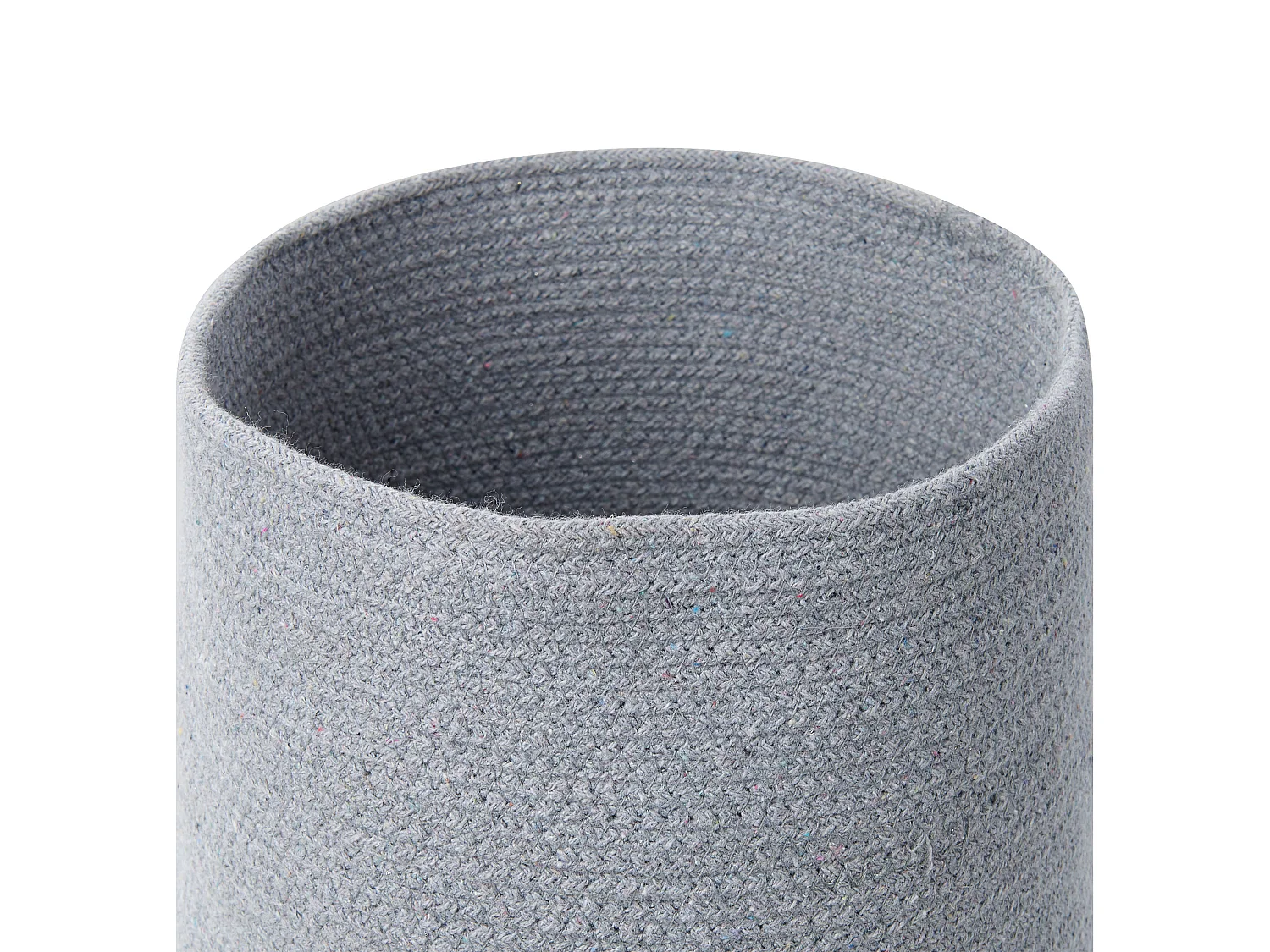 Lot de 3 paniers BASIMA Coton Gris