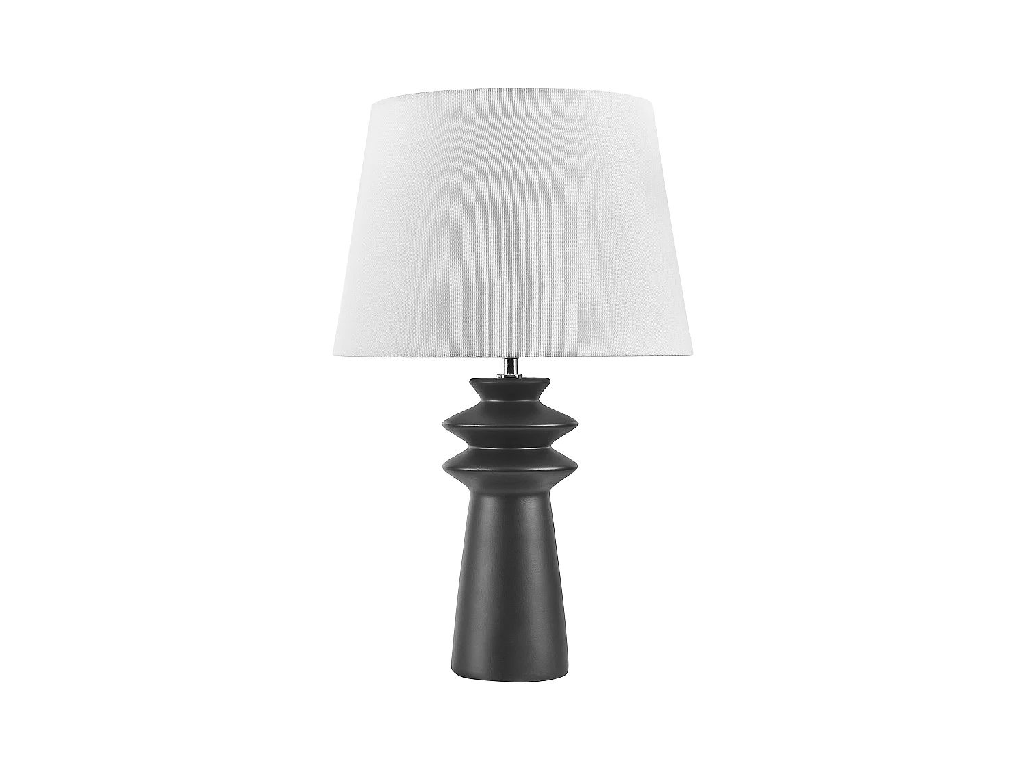 Lampe à poser en céramique noire MORANT