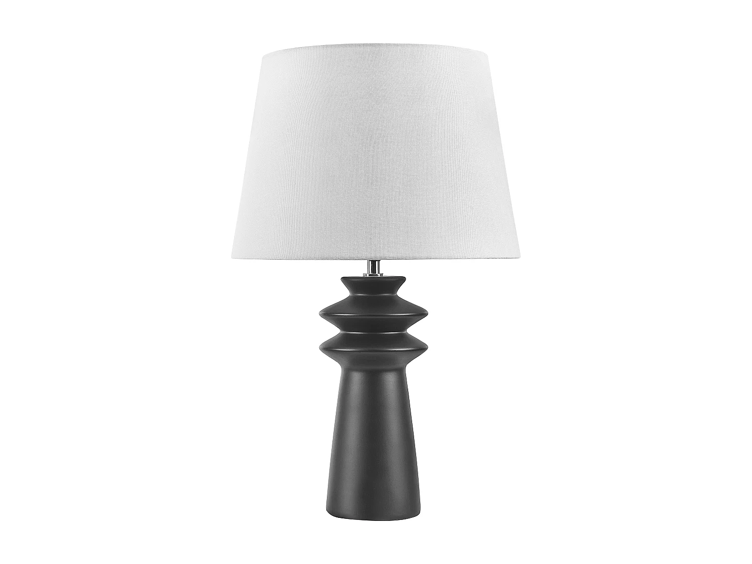 Lampe à poser en céramique noire MORANT