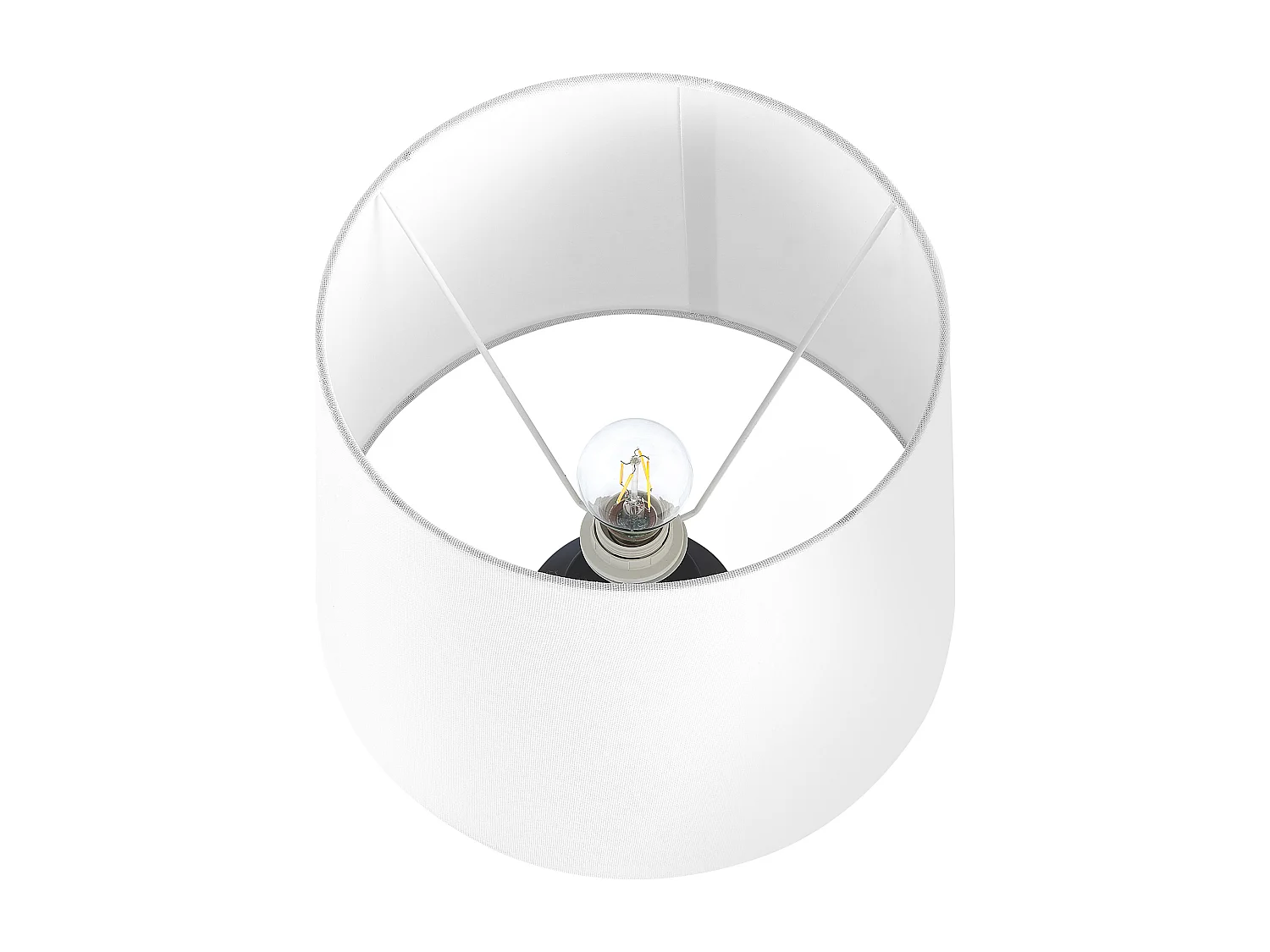 Lampe à poser en céramique noire MORANT