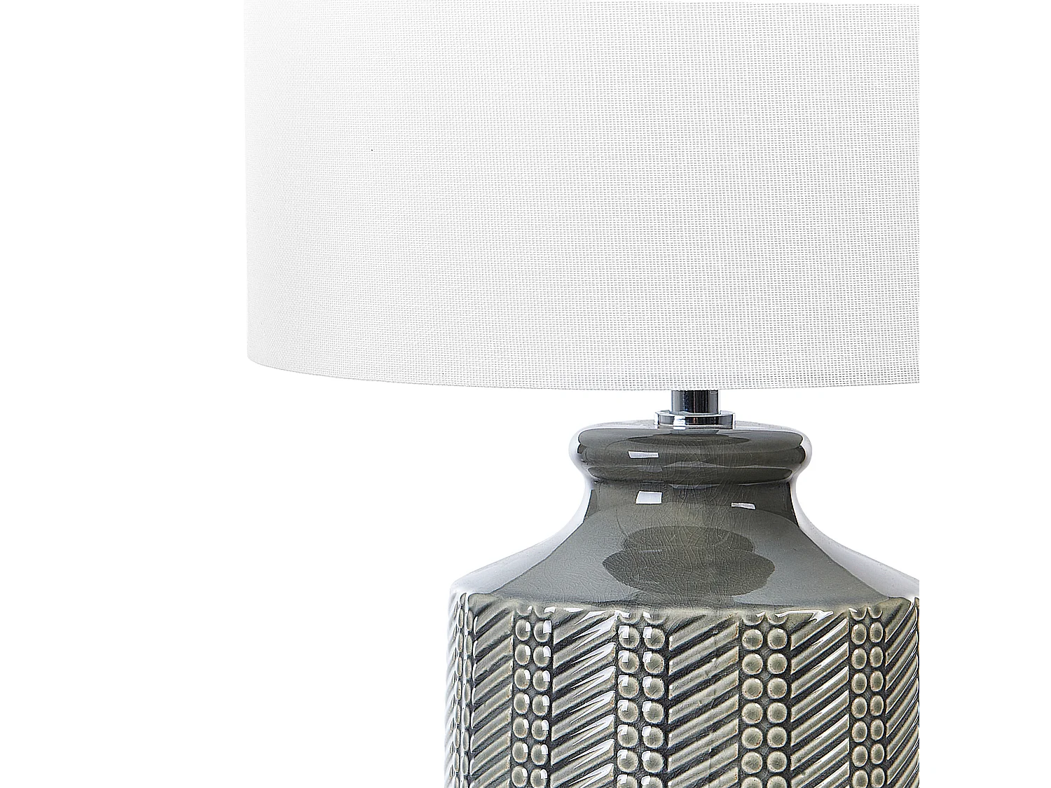 Tafellamp ESPERANCE Keramiek Grijs