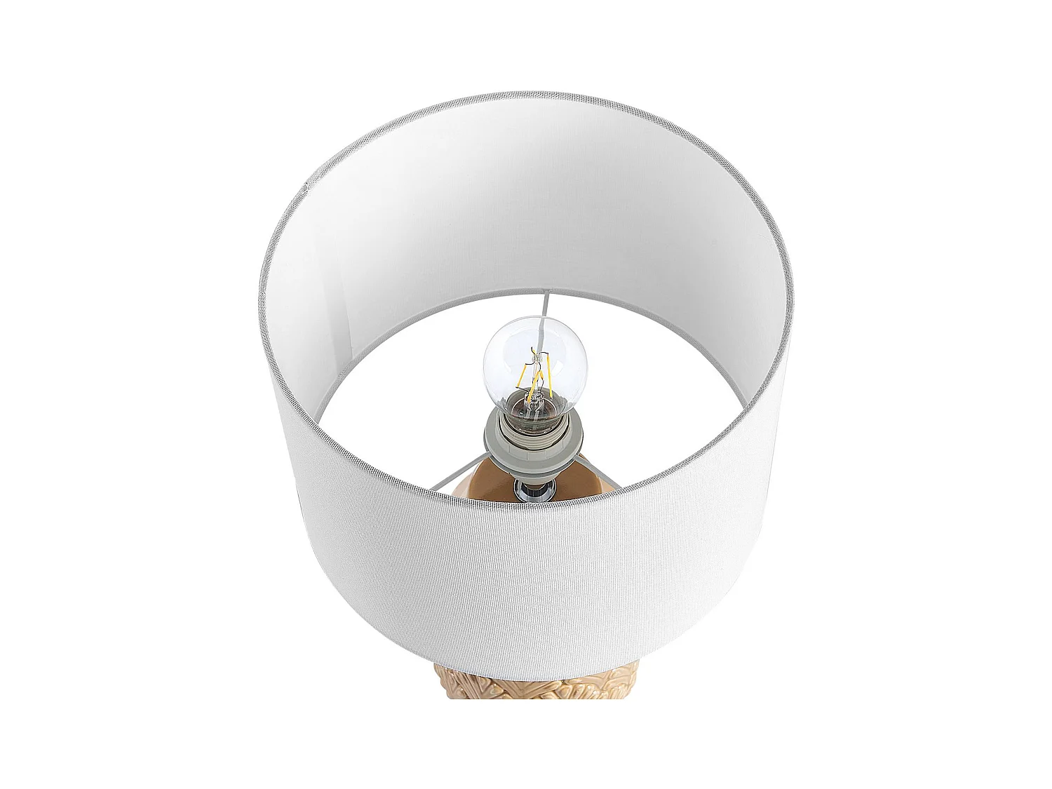 Lámpara de mesa BALAO Cerámica Amarillo