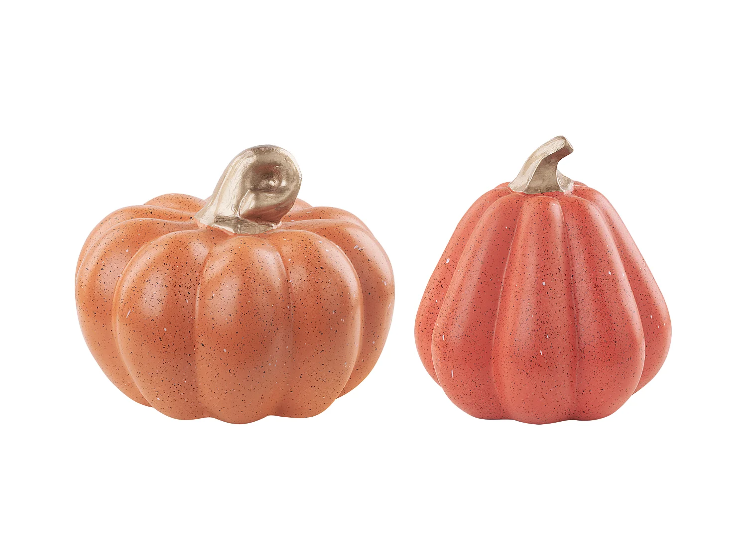 Lot de 2 figurines Citrouille CHALKIDA Orange