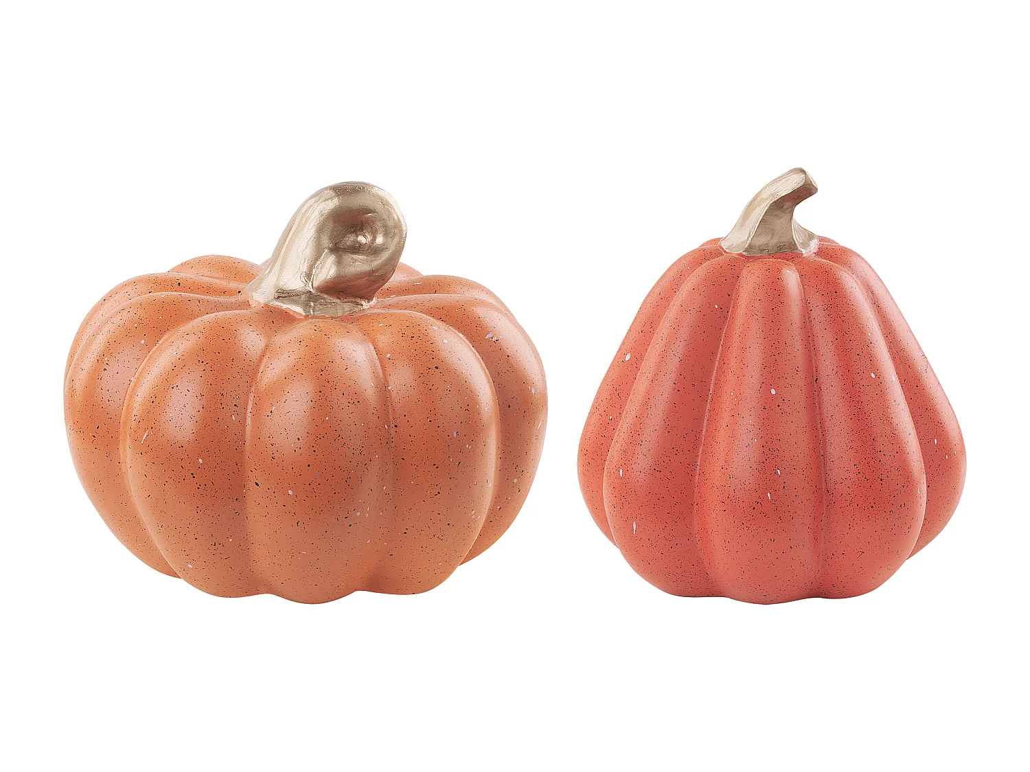 Lot de 2 figurines Citrouille CHALKIDA Orange