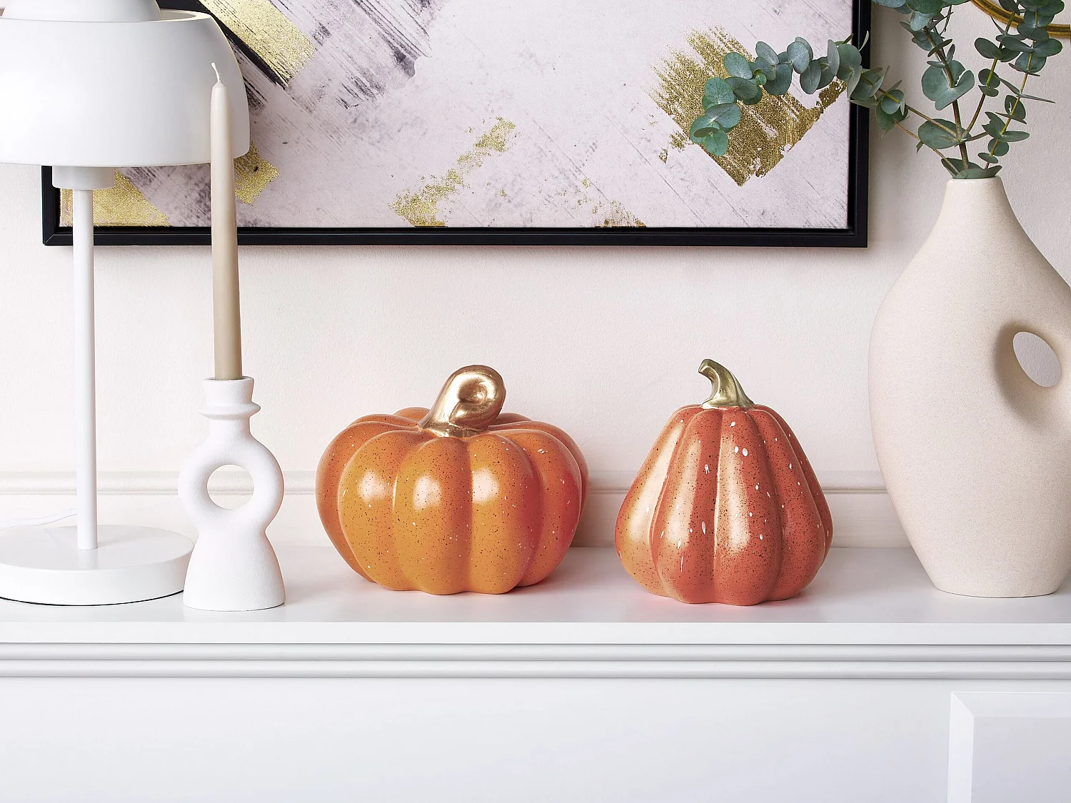 Set van 2 figuren CHALKIDA Oranje