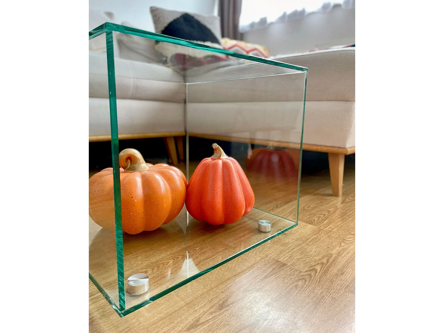 Set van 2 figuren CHALKIDA Oranje