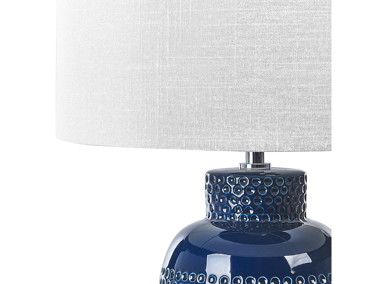 Tafellamp PERLIS Keramiek Marineblauw