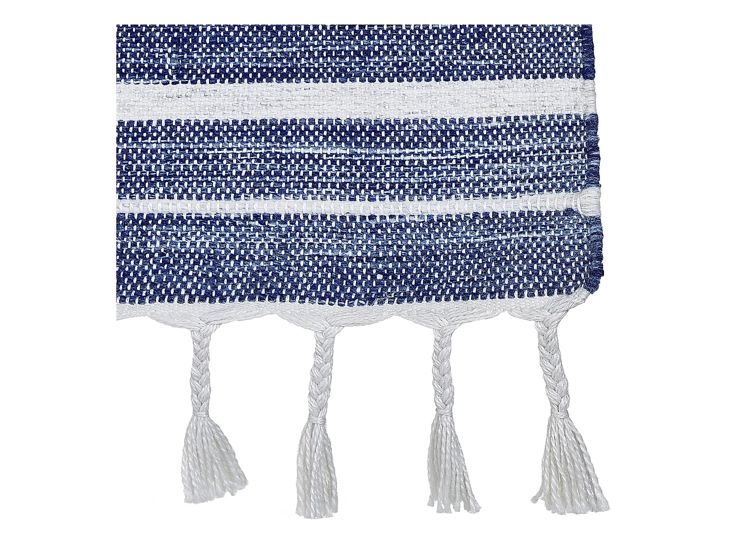 Vloerkleed synthetisch blauw 160 x 230 cm BADEMLI