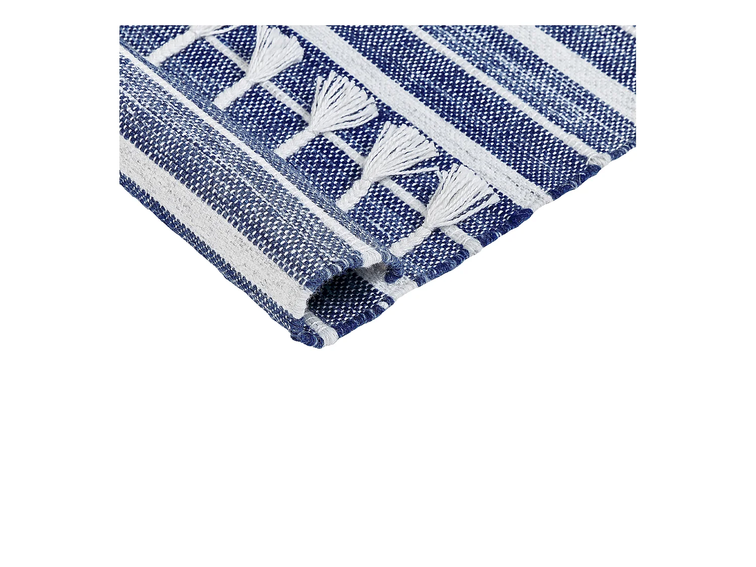 Vloerkleed synthetisch blauw 160 x 230 cm BADEMLI