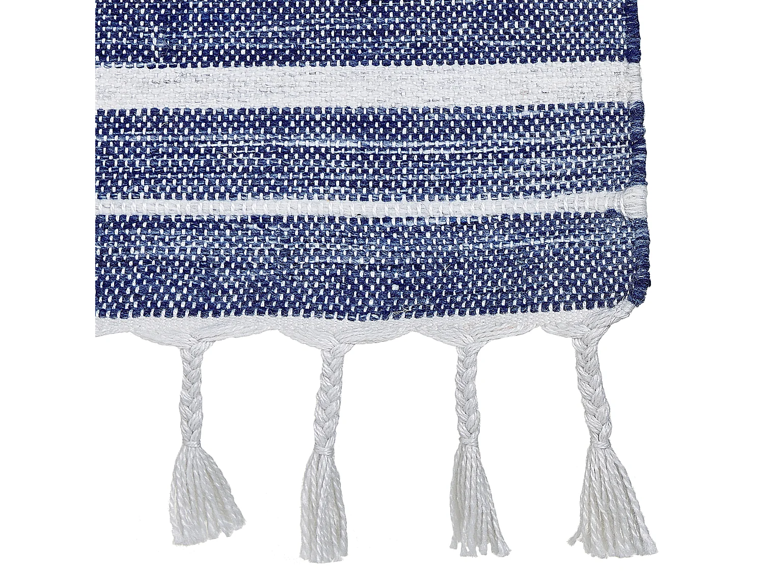 Vloerkleed synthetisch blauw 160 x 230 cm BADEMLI