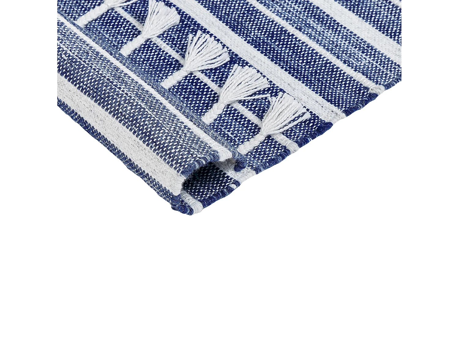 Vloerkleed synthetisch blauw 160 x 230 cm BADEMLI