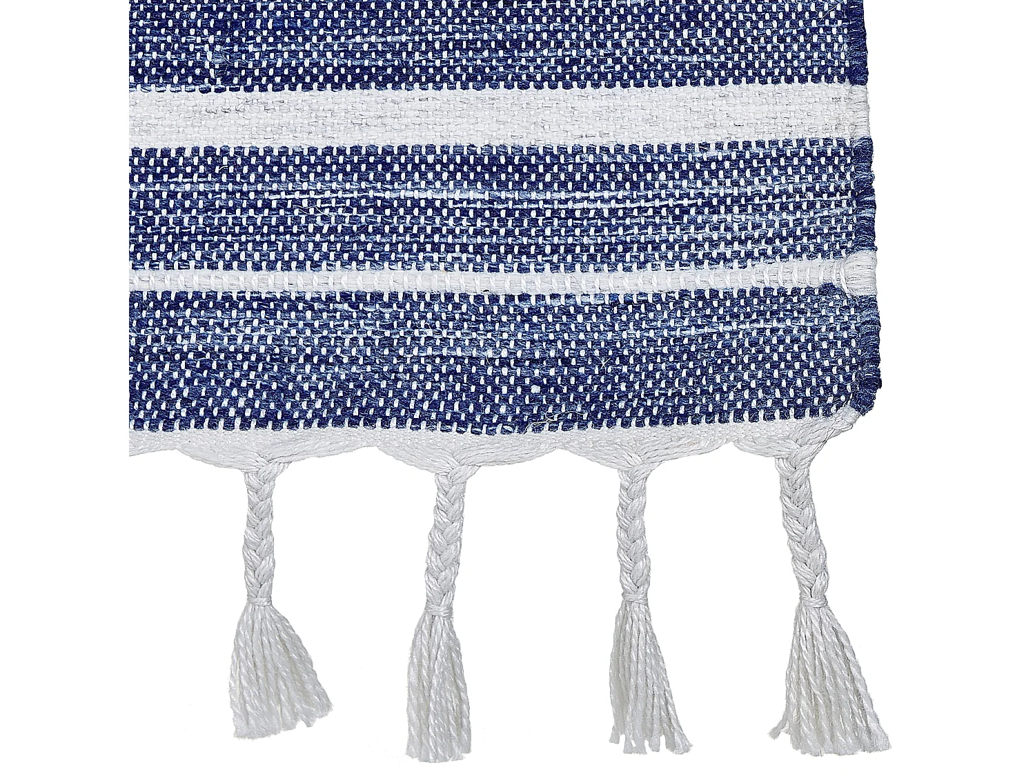 Rug BADEMLI Dark Blue 160 x 230 cm