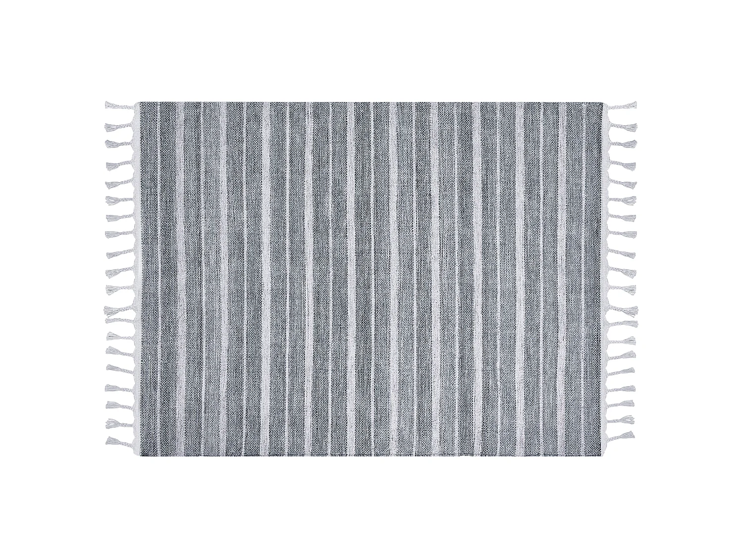 Tapis gris clair 140 x 200 cm BADEMLI