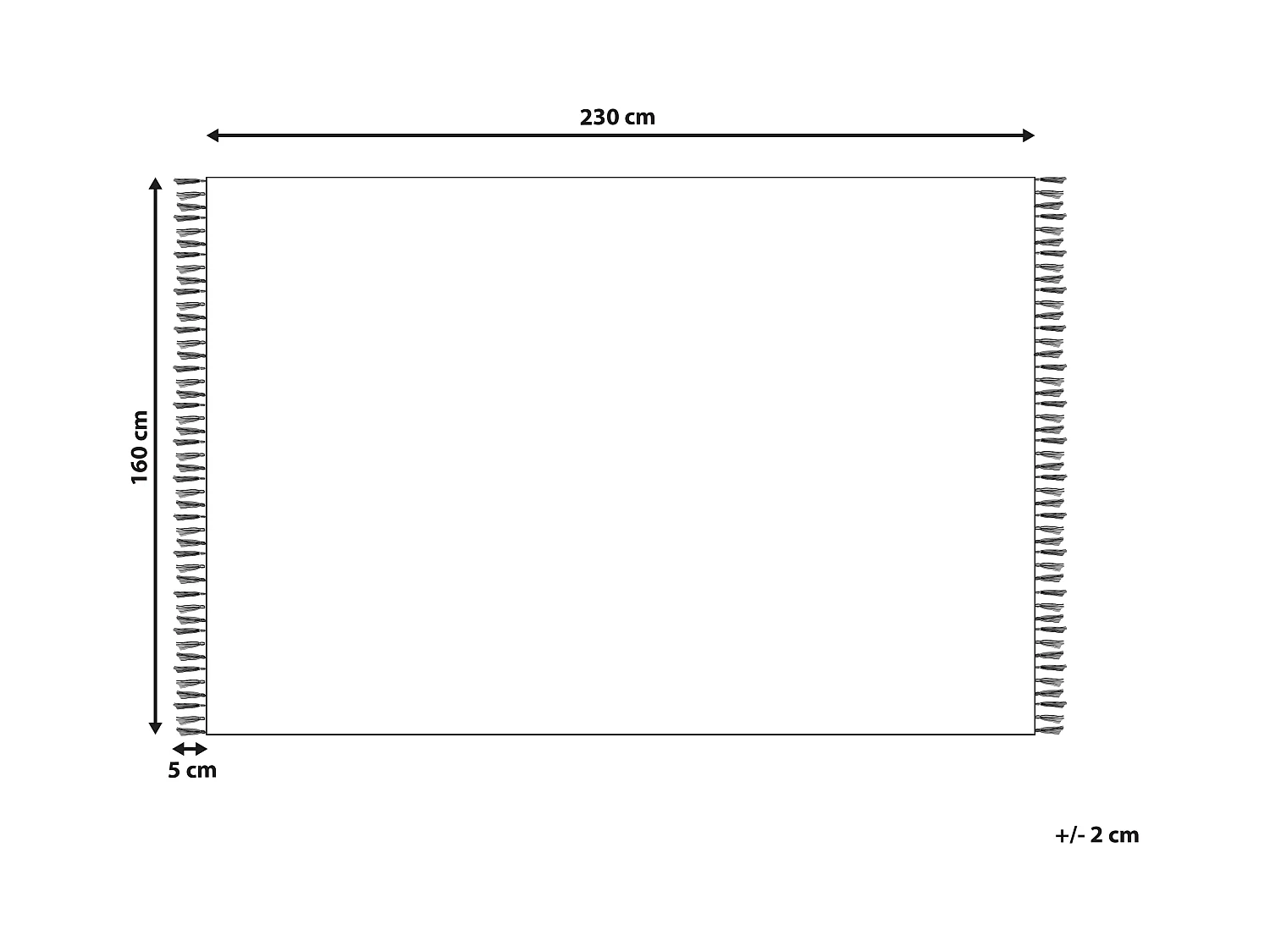 Tapis MIRZA Vert olive 160 x 230 cm Jute