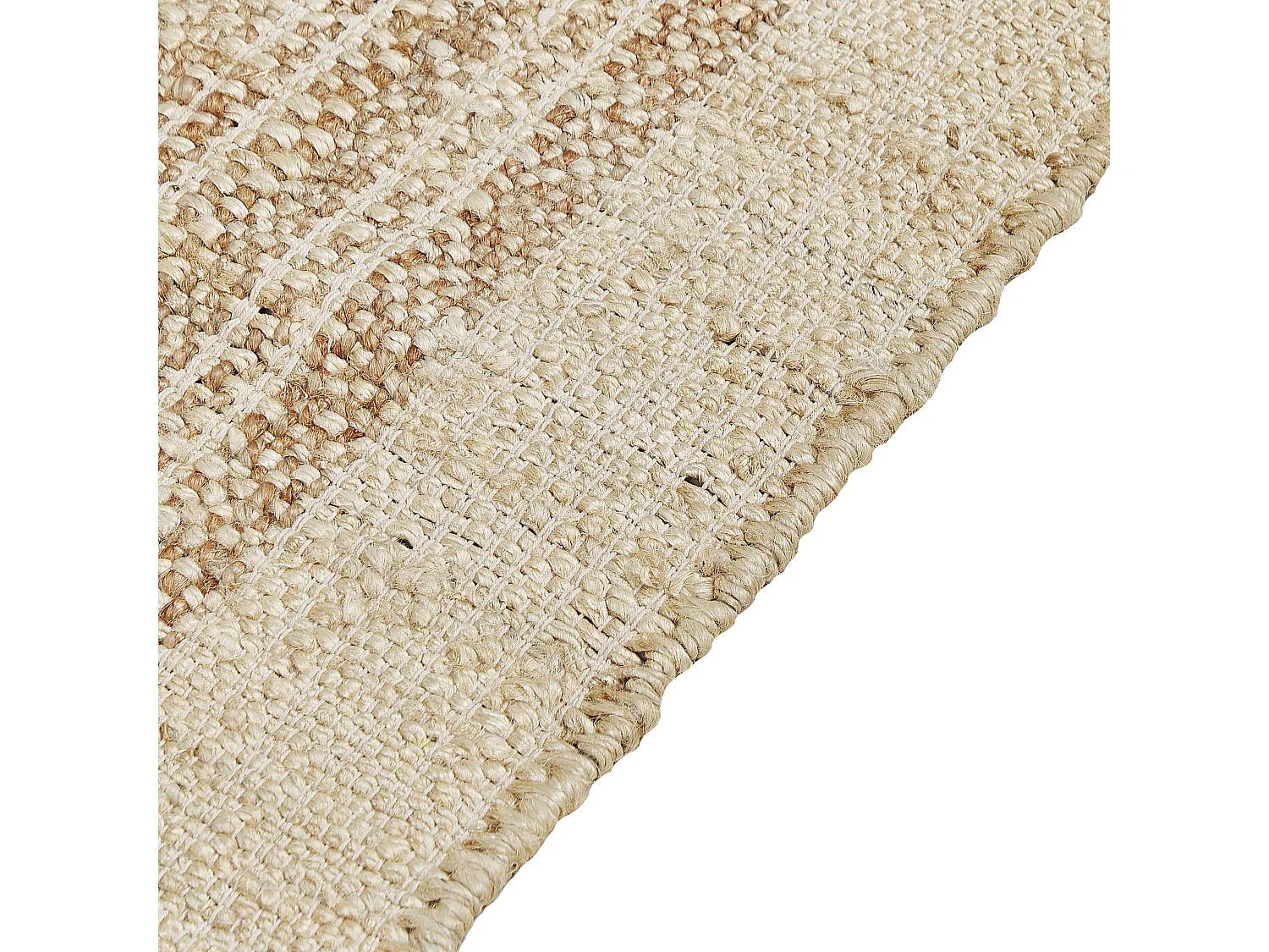 Teppich ORTAOBA 160 x 230 cm Jute Beige