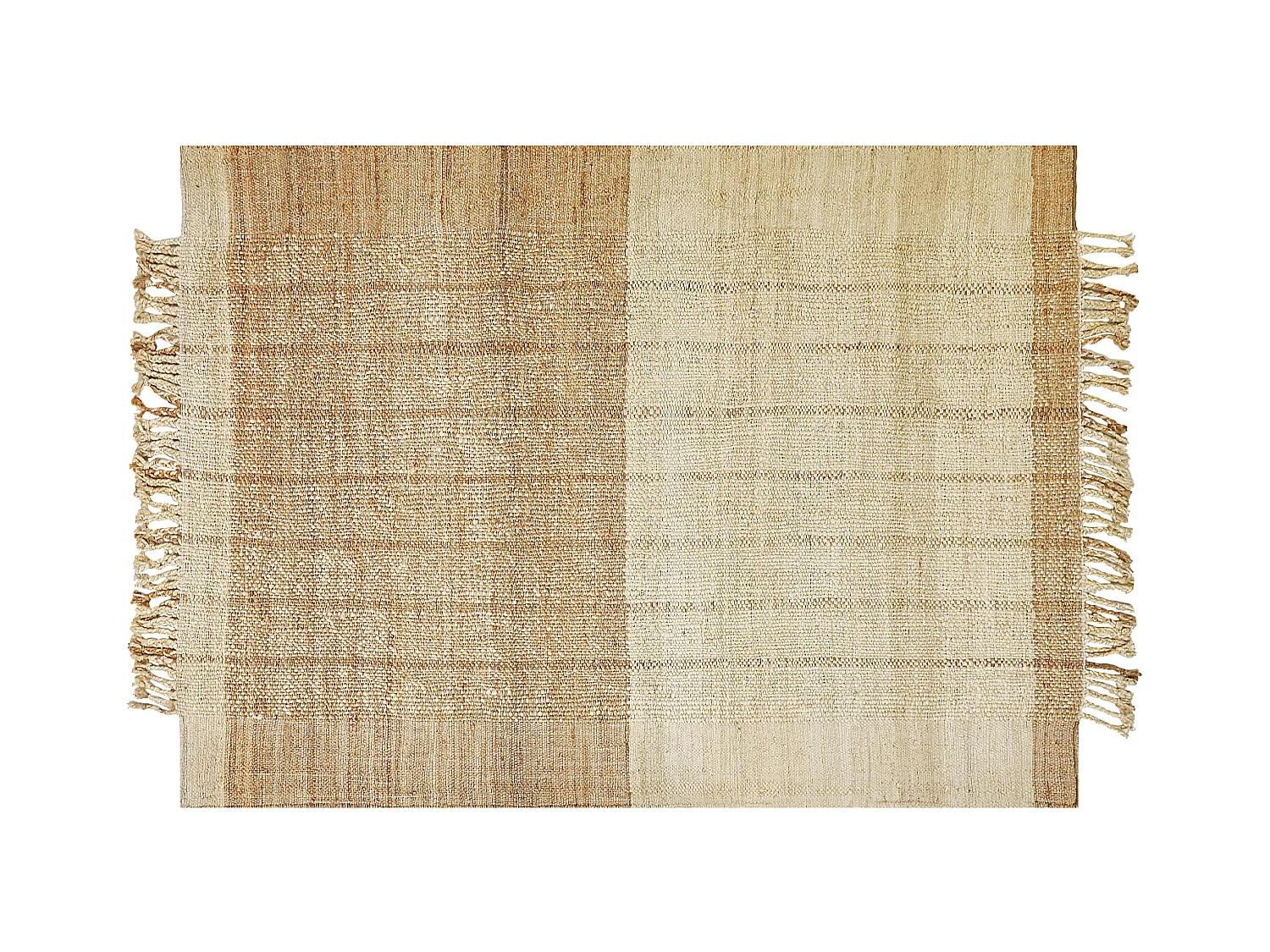 Tapis KARKIN Beige 160 x 230 cm Jute