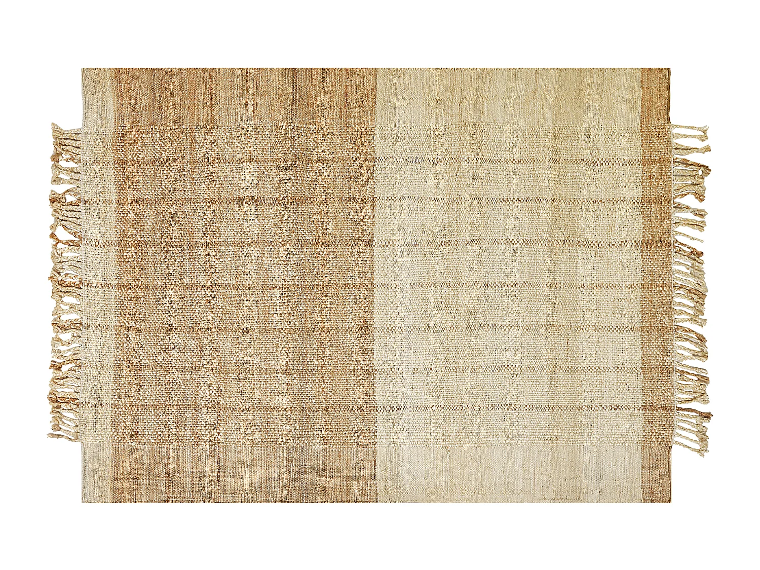 Tapis KARKIN Beige 160 x 230 cm Jute